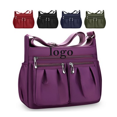 Multi-Compartment Crossbody Bag