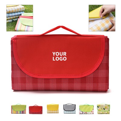Lightweight Picnic Blanket Roll Up Design