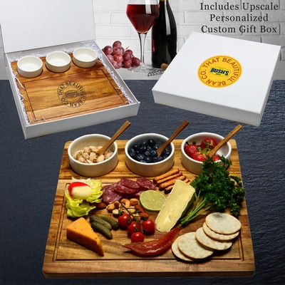 Acacia Charcuterie Gift Box Set