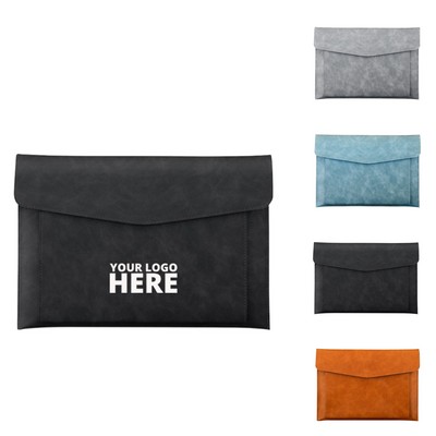 PU Leather A4 File Folder