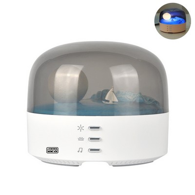 Rechargeable Bluetooth Speaker Led Night Light