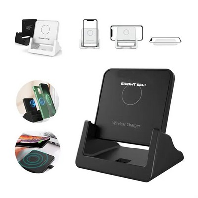 15W Foldable Wireless Charging Stand
