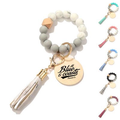 Silicone Bracelet Keychain