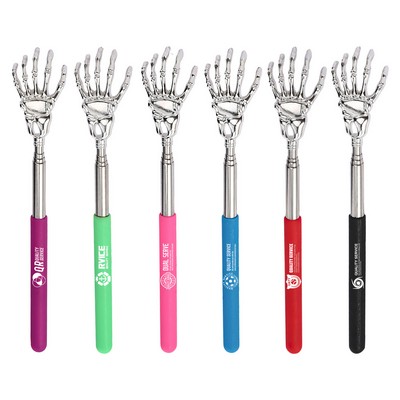 Extendable Stainless Steel Palm Skeleton Scratcher