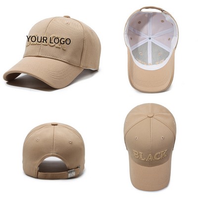 Embroidered Letter Baseball Cap