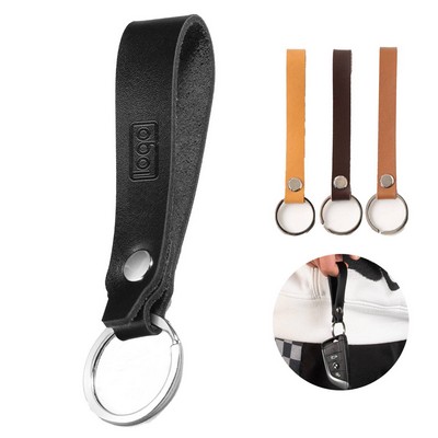 Creative Retro Leather Keychain