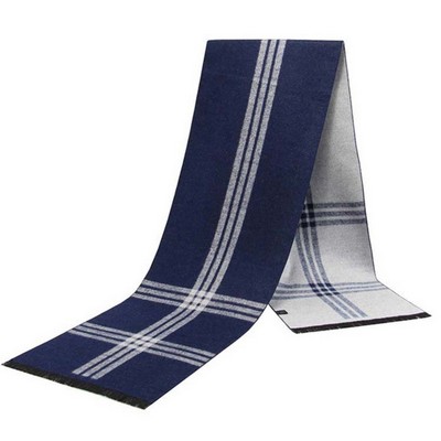 Warm Long Stripe Soft Scarf