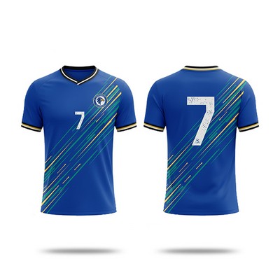 Sublimation Premium Poly Spandex Soccer Jersey