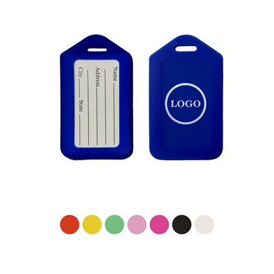 PP Duty Durable Waterproof Plastic Luggage Tag Holder Travel Suitcase Card Airline Cruise Baggage