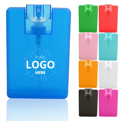 Card Hand Sanitizer Spray Bottle without Solution