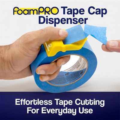 ABS Tape Cutter Set With 3 Sizes Multi-Function Dispenser