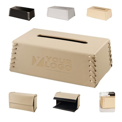 Leather Tissue Box