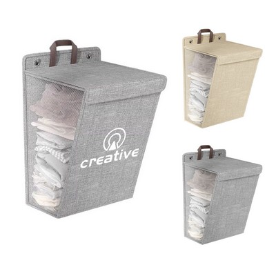Foldable Wall Hanging Laundry Basket