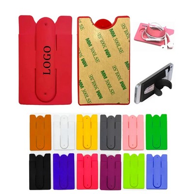 Flexible Silicone Phone Wallet
