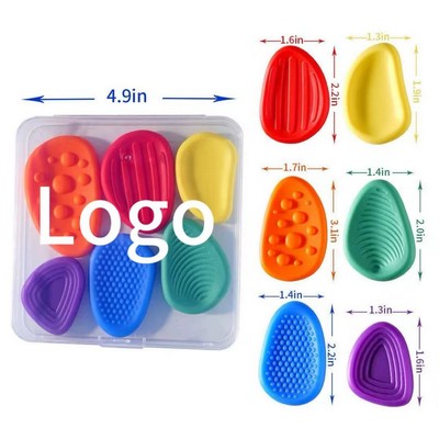 Soft Silicone Fidget Toys Sensory Stones