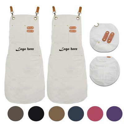 Kitchen Apron With Adjustable Strap