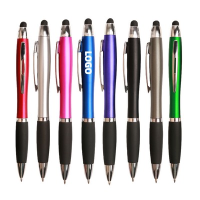 Ballpoint Pen With Stylus Tip