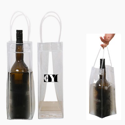 Thickened Clear Wine cooler Bags