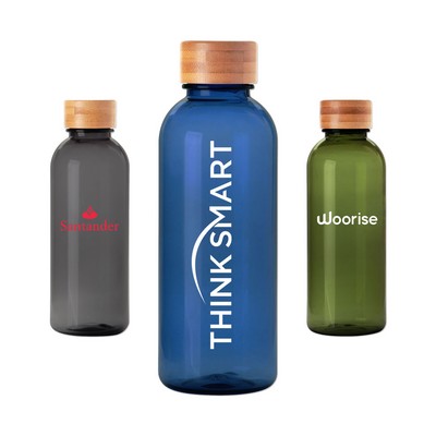20 Oz. Acess rPET Bottle w/Bamboo Lid