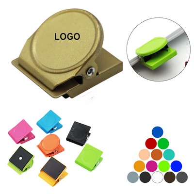 Round Metal Magnetic Clip