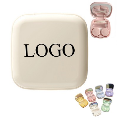 Candy Color Travel Contact Lens Case Kit