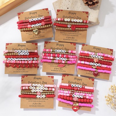 Valentine's Day Letter Bracelet