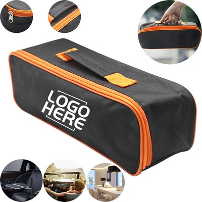 Portable Car Vacuum Storage Bag Cleaning Tool Case