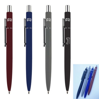 Metal Ballpoint Pen with Stylus Tip