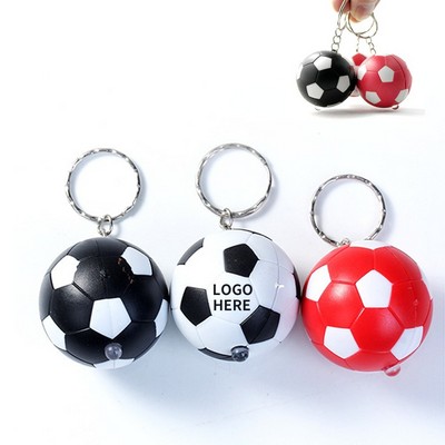 Soccer LED Sound Keychain