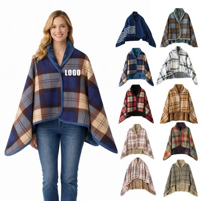 Convertible Shawl Blanket 32" W × 51? L