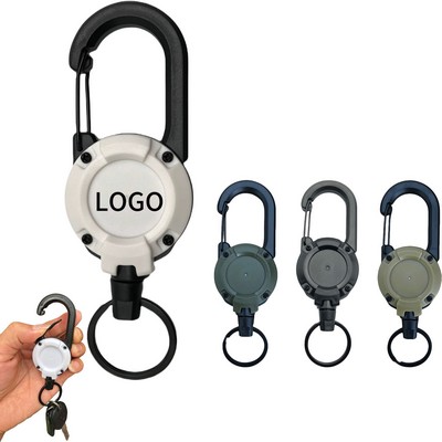 Outdoor Steel Wire Retractable Badge Holder