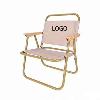 Custom Oxford Cloth & Carbon Steel Frame Lightweight Foldable Camping Chair