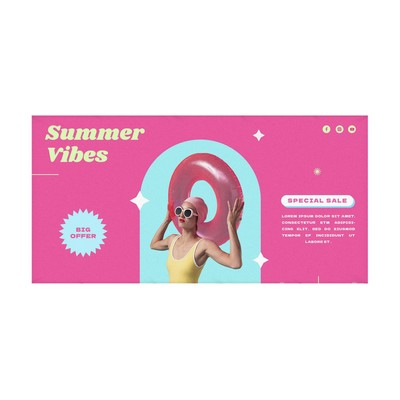 10'x20' Pop Up Fabric Foldable Display w/Endcaps