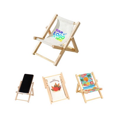 Beach Chair Phone Stand