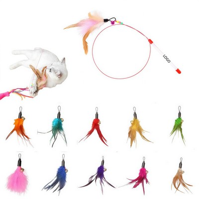 Feather Fun Cat Teaser Wand