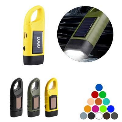 Handheld Crank Flashlight