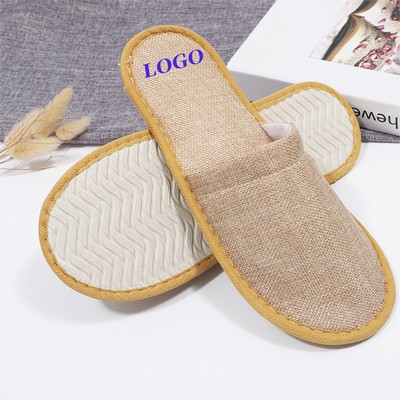Linen Cotton Slipper