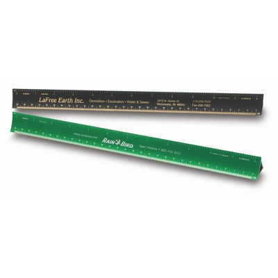 30 Cm Metric Engineer Triangular Hollow Scale