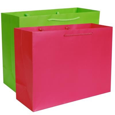 Matte Color Eurotote Bag (16"x6"x12")