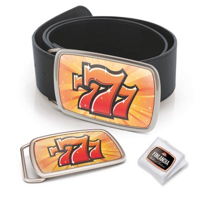 Stock Rectangular Belt Buckle (3 Day)