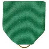 Pin Drape Ribbon, Green w/ Jump Ring