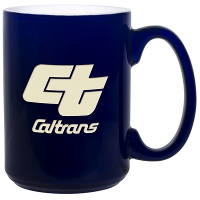 Blue Two-Tone Paul Bunyan Mug (15 Oz.)