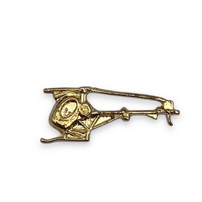 Helicopter Lapel Pin