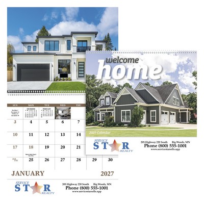 Good Value™ Welcome Home - Spiral Calendar