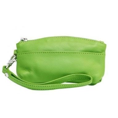 Ashlin® Designer Ladies Lime Green Makeup Wristlet