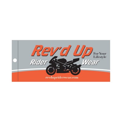 White Vinyl Decal | Custom | Die Cut Shape | Removable Adhesive | Full Color | 94 to 116 Sq In