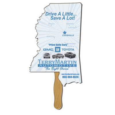 Mississippi State Hand Fan