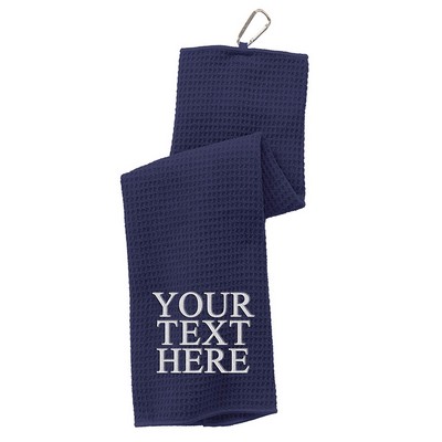 Quick-Dry Waffle Towel with Hook