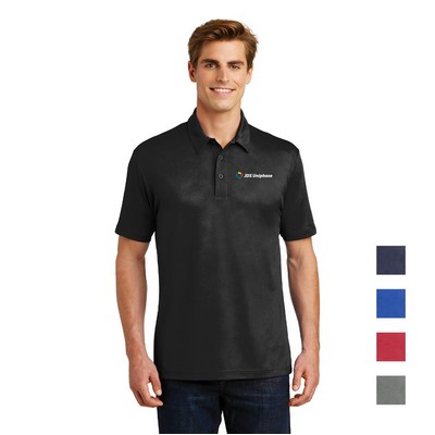 Sport-Tek Embossed PosiCharge Tough Embroidered Polo