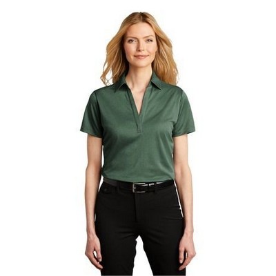 Port Authority® Ladies Heathered Silk Touch™ Performance Polo